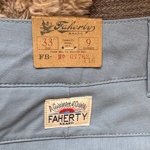 Faherty Slate Gray shorts